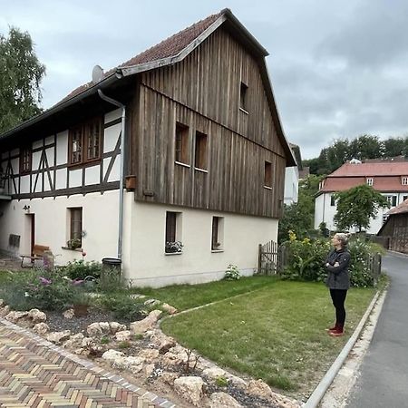 Wohnen Im Fachwerk - Ferienwohnung Fenja Nentershausen  Eksteriør bilde