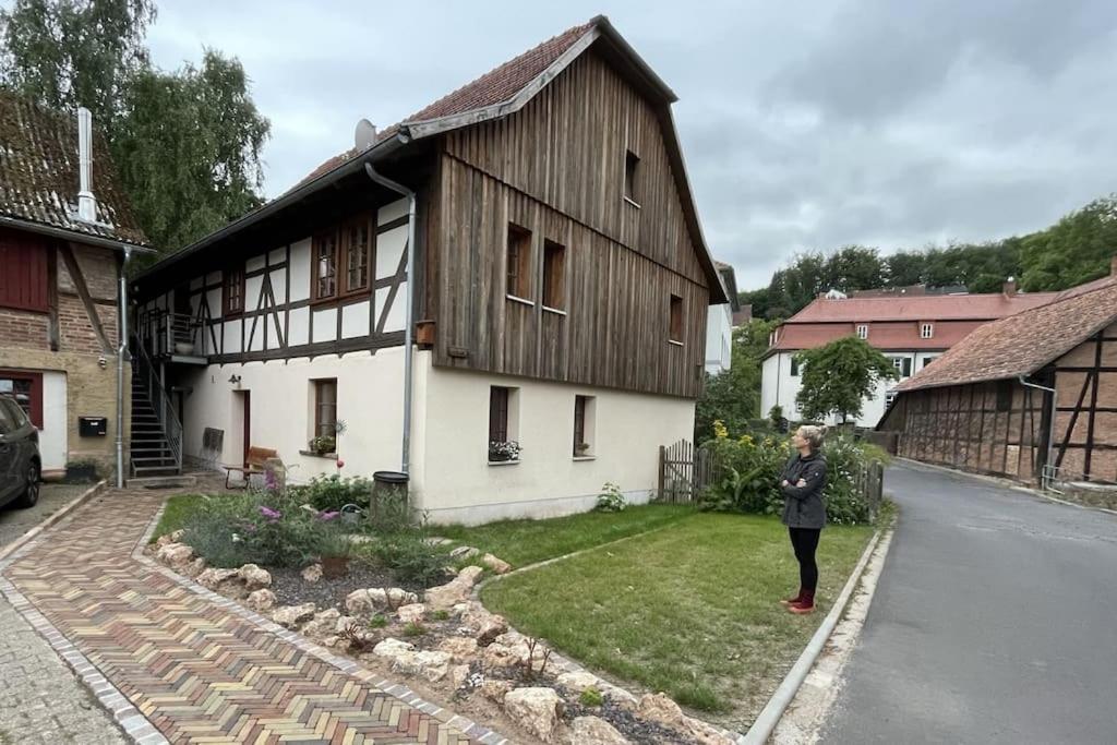 Wohnen Im Fachwerk - Ferienwohnung Fenja Nentershausen  Eksteriør bilde